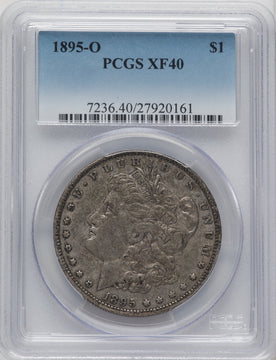 1895-O Morgan Dollar PCGS XF40