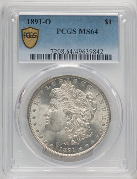 1891-O Morgan Dollar PCGS MS64 (519343007)