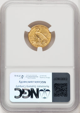 1914-D $2.50 Indian Quarter Eagle NGC AU58 (771340077)
