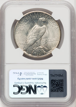 1928 Peace Dollar NGC MS62 (771340069)
