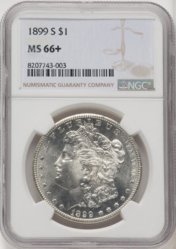 1899-S Morgan Dollar NGC MS66+