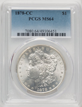 1878-CC Morgan Dollar PCGS MS64 (503649011)