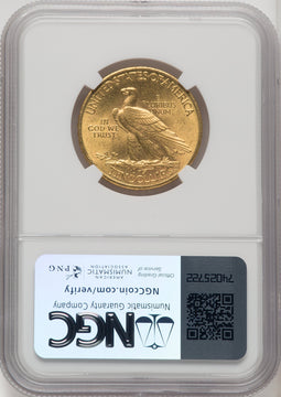 1909 $10 Indian Eagle NGC MS62 (572152032)