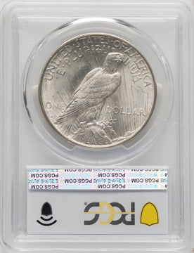 1923-D Peace Dollar PCGS MS65 (771454005)