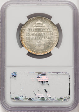 1950-D 50C Booker T. Washington Commemorative Silver NGC MS67 (771952016)