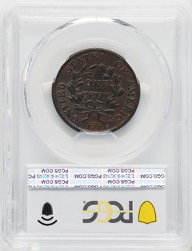 1803 Small Date Small Fraction BN CAC Large Cent PCGS AU55