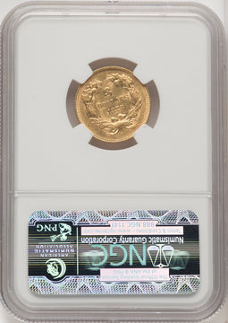 1878 $3 Three Dollar Gold Pieces NGC AU55 (771966011)