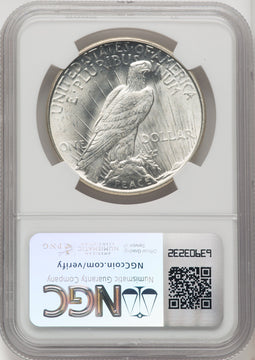 1923-D Peace Dollar NGC MS65
