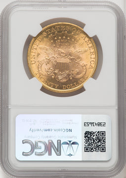 1895 $20 Liberty Double Eagle NGC MS65