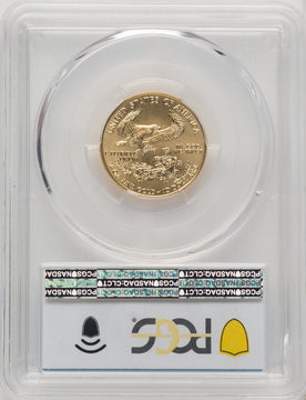 1997 $10 Quarter-Ounce Gold Eagle PCGS MS70 (771817001)