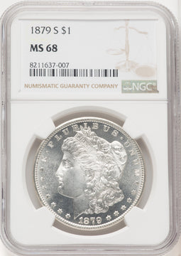 1879-S Morgan Dollar NGC MS68 (519876050)