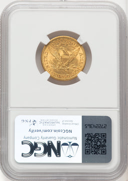 1904 $5 Liberty Half Eagle NGC MS67