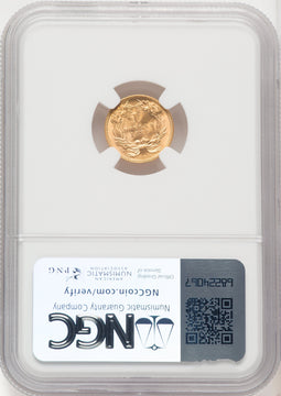 1889 G$1 Gold Dollar NGC MS66+ (519845004)