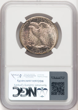 1945-D 50C Walking Liberty Half Dollar NGC MS67 (772188010)