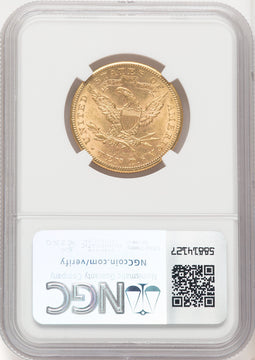1905-S $10 Liberty Eagle NGC MS60