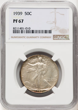 1939 50C Proof Walking Liberty Half Dollar NGC PR67 (772188012)