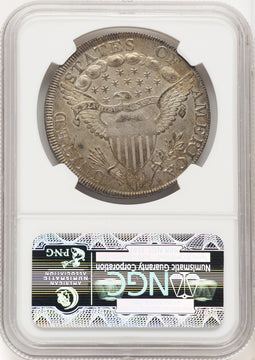 1798 Large Eagle Pointed 9 Brown Label Early Dollar NGC MS61