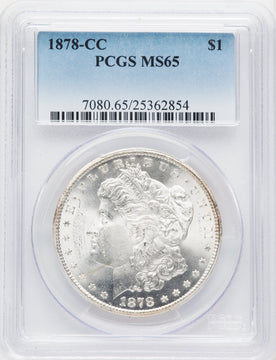 1878-CC Morgan Dollar PCGS MS65 (772309001)