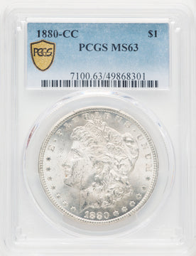 1880-CC Morgan Dollar PCGS MS63 (772309005)