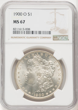 1900-O Morgan Dollar NGC MS67 (771367005)