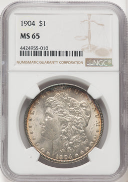 1904 Morgan Dollar NGC MS65