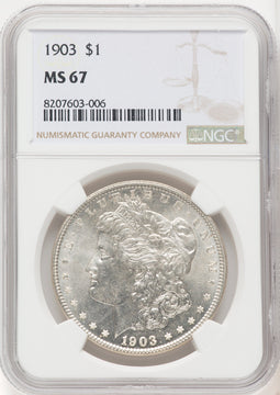 1903 Morgan Dollar NGC MS67 (772138069)