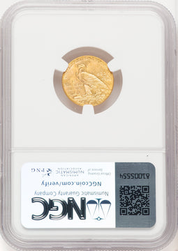 1927 $2.50 CAC Indian Quarter Eagle NGC MS64 (769920007)
