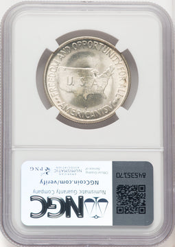 1953-S 50C Washington-Carver Commemorative Silver NGC MS67 (519977040)