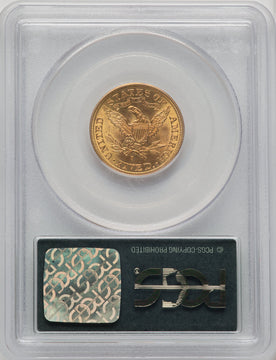 1901-S $5 CACG Plus Liberty Half Eagle CACG MS65+