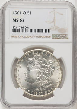 1901-O Morgan Dollar NGC MS67 (769299007)