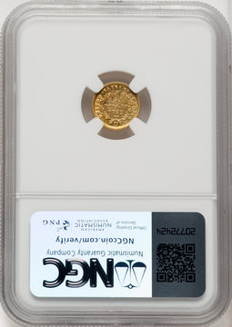 1852-D G$1 Gold Dollar NGC MS62