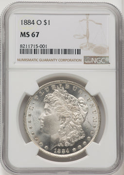 1884-O Morgan Dollar NGC MS67 (519874002)