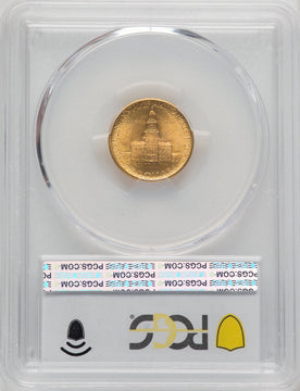 1926 $2.50 SESQUI Commemorative Gold PCGS MS65+