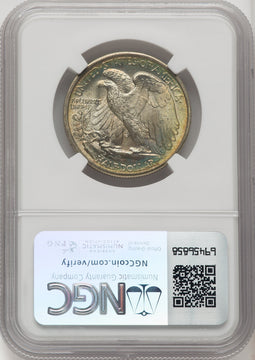 1940 50C Walking Liberty Half Dollar NGC MS67 (769841005)