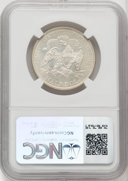 1881 50C Seated Half Dollar NGC MS66