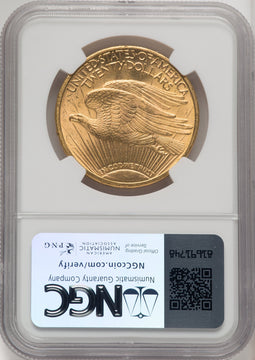 1914-S $20 Saint-Gaudens Double Eagle NGC MS65+ (772515023)