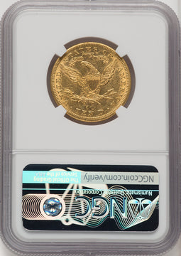 1882-CC $10 Liberty Eagle NGC AU53 (772138039)