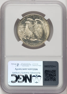 1947-D 50C Walking Liberty Half Dollar NGC MS67 (772369011)