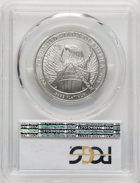 2007-W $100 One-Ounce Platinum Eagle Burnished PCGS SP70 (764614002)