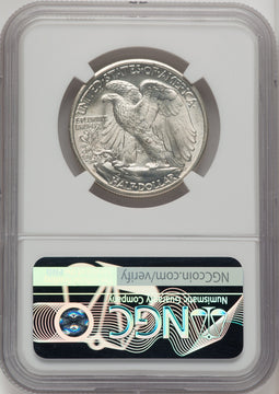 1946-D 50C Walking Liberty Half Dollar NGC MS67 (771672011)