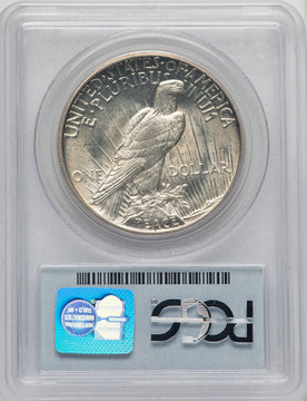 1921 Peace CAC Peace Dollar PCGS MS64