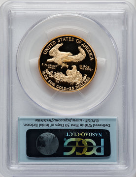 2012-W $25 Half-Ounce Gold Eagle First Strike FS Flag PCGS PR70