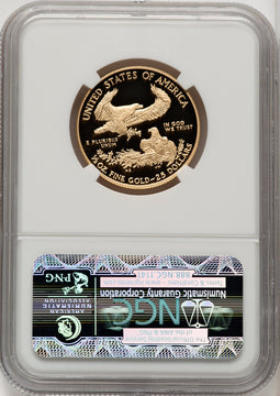 2013-W $25 Half-Ounce Gold Eagle Brown Label NGC PF70