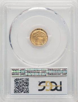1922 G$1 Grant With Star CAC Commemorative Gold PCGS MS67+
