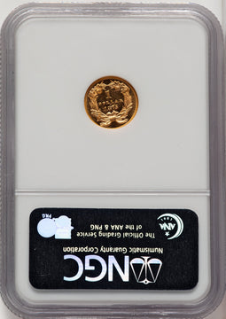 1875 G$1 PL Gold Dollar NGC MS64 (772603056)