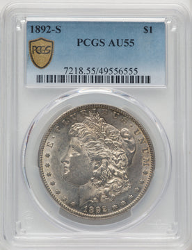 1892-S Morgan Dollar PCGS AU55