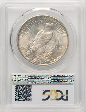 1921 Peace Dollar PCGS MS63 (771124324)