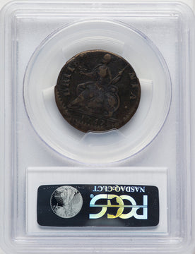 '1747' Machin's Mills Halfpenny BN Colonials PCGS VF25