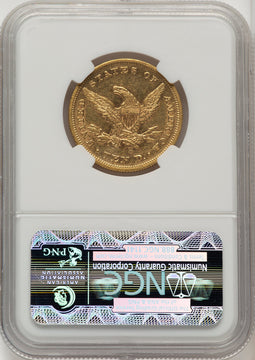 1854-S $10 Liberty Eagle NGC AU55 (772603101)