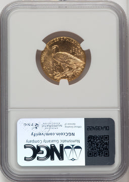 1912 $5 Indian Half Eagle NGC MS63 (772603156)